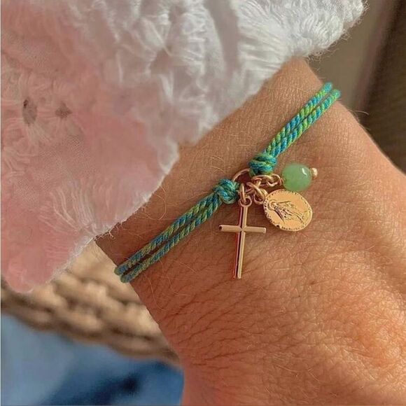 Virgin Mary bracelet Q221 - Picture 2 of 6